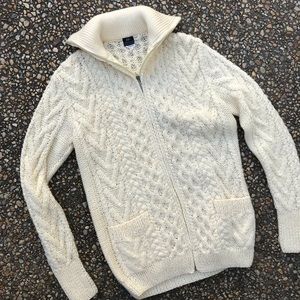 Vintage Acrylic Hipster Irish Fisherman Sweater L